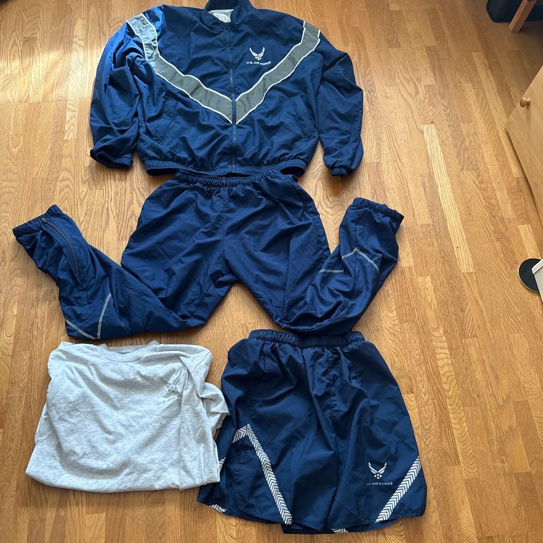 USAF トレーニングウェア 上下セット他