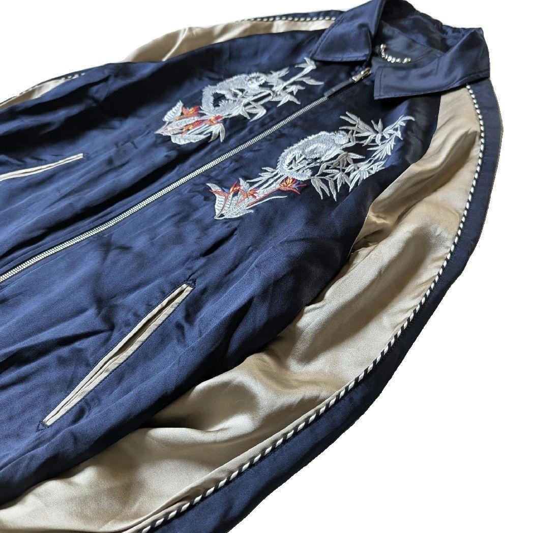 人気モデル】 ルイヴィトン スカジャン ジャケット サイズ52 XL 刺繡