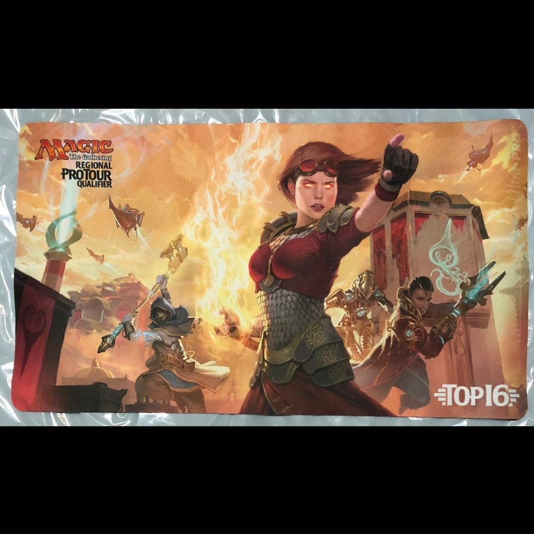mtg プレイマット チャンドラ 霊気紛争 RPTQ top16