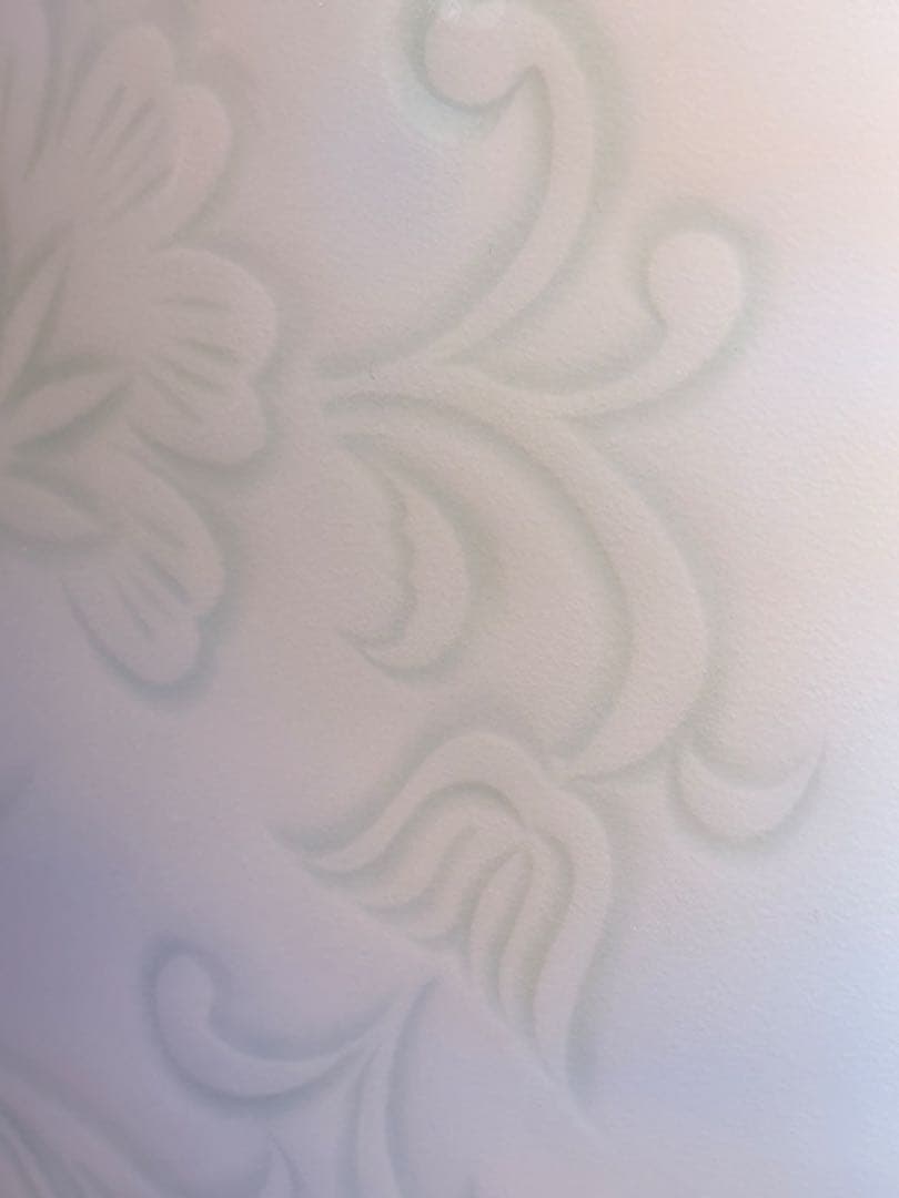 人間国宝 井上萬二作 青白磁彫文面取 大作 36㎝ 販売価格120万円 本物