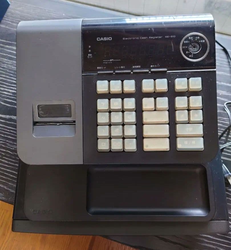 カシオ レジスター+ロールペーパー カシオ・レジ用ロールペーパー・5個入・58mm幅の通販 ｜ オフィス家具