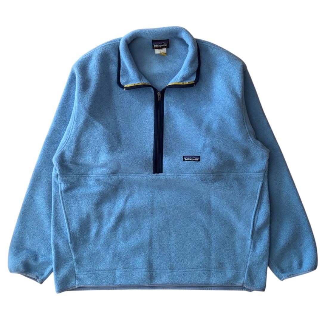 希少色 90s Patagonia マースピアル パタゴニア スナップT 水色 - メルカリ