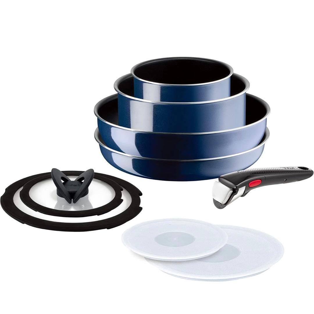 【新品未開封】T-fal インジニオネオロイヤルブルーインテンス 9点セット