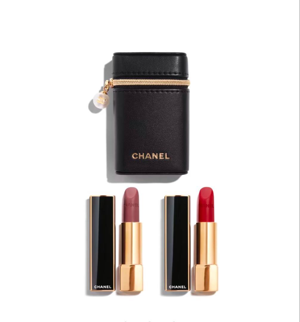 CHANELルージュアリュールヴェルヴェット レ ペルル セットオブ2⭐︎限定品