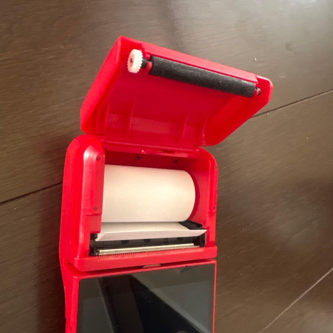 楽天ペイ ターミナル 本体 赤レッド 決済端末 - メルカリ