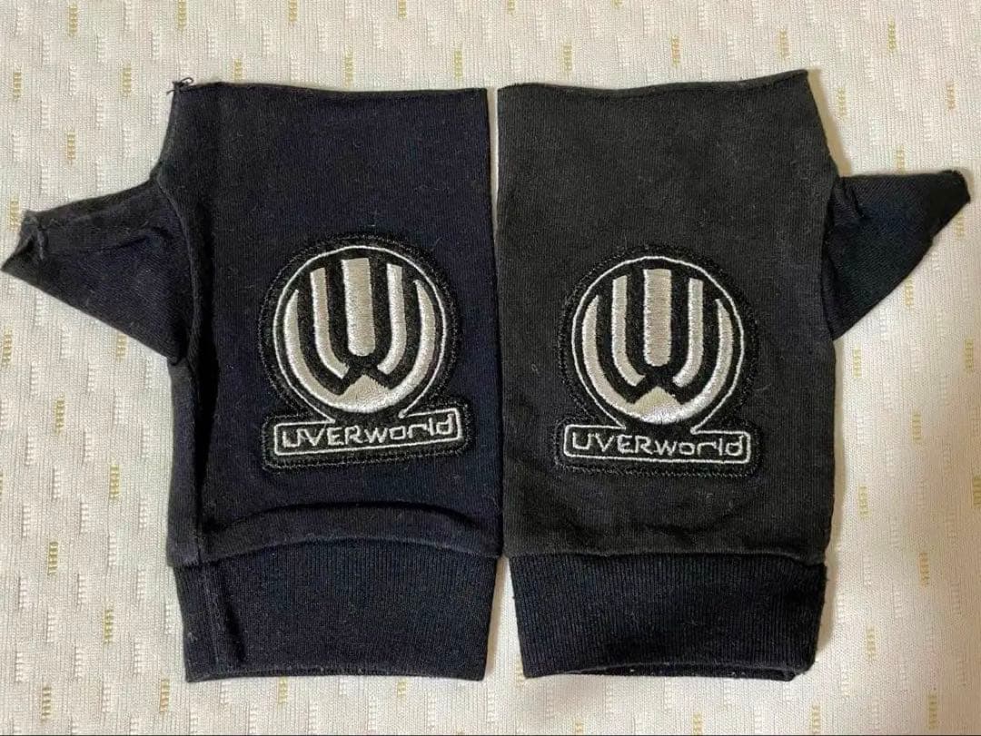 開封済み 未使用品 UVERworld グローブ シルバー