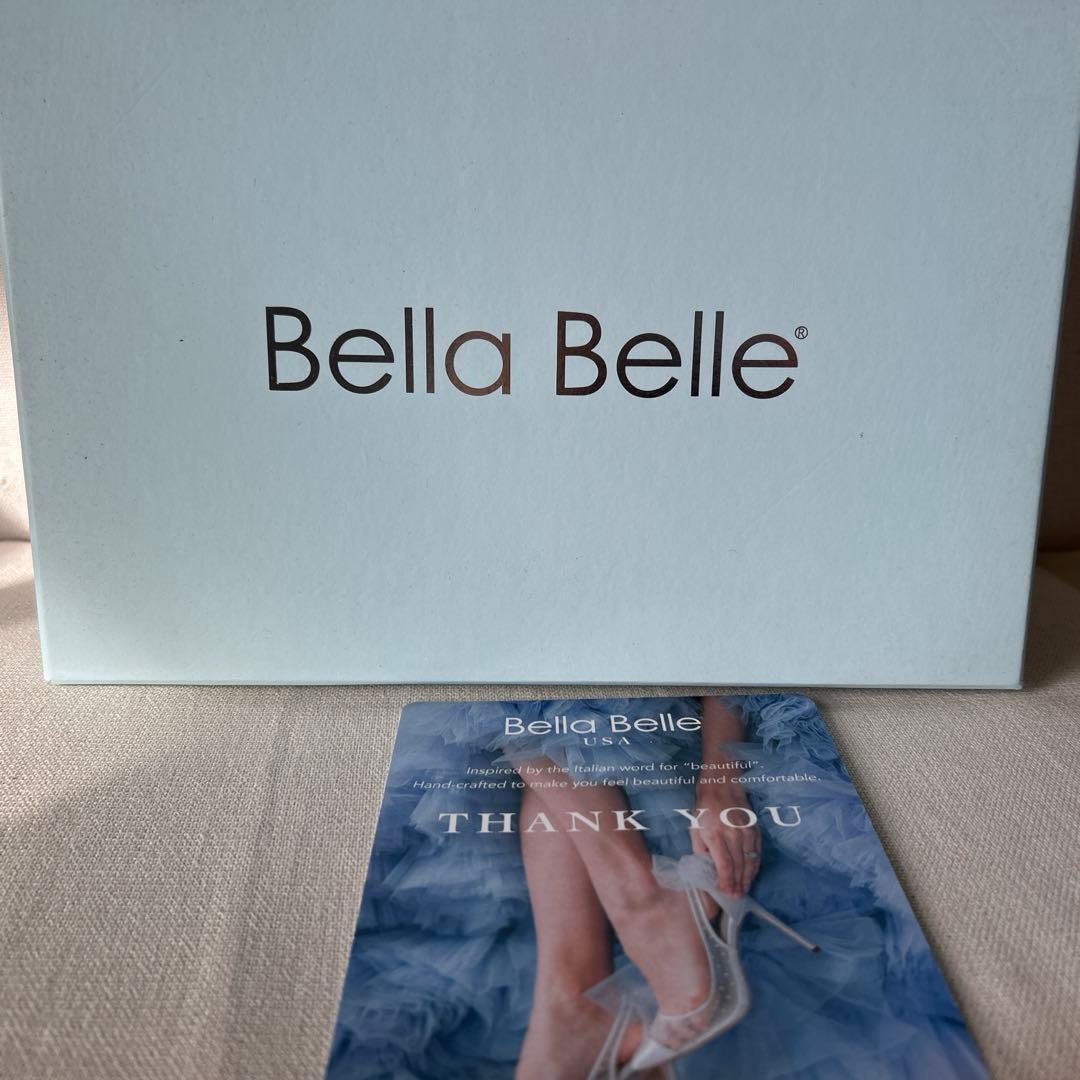新品未使用　Bella Belle ビーズ刺繍入り　ハイヒール　24.5cm