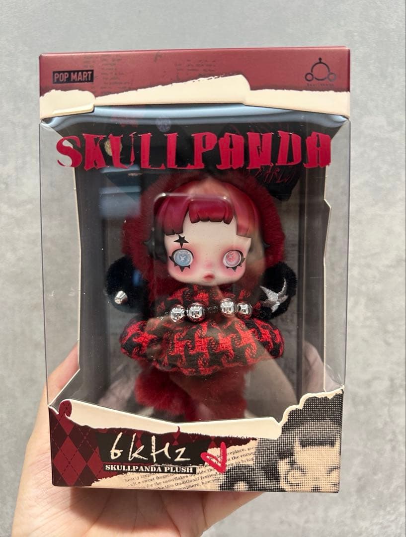 POPMART SKULLPANDA 6khz ヨーロッパ限定 スカルパンダ - メルカリ