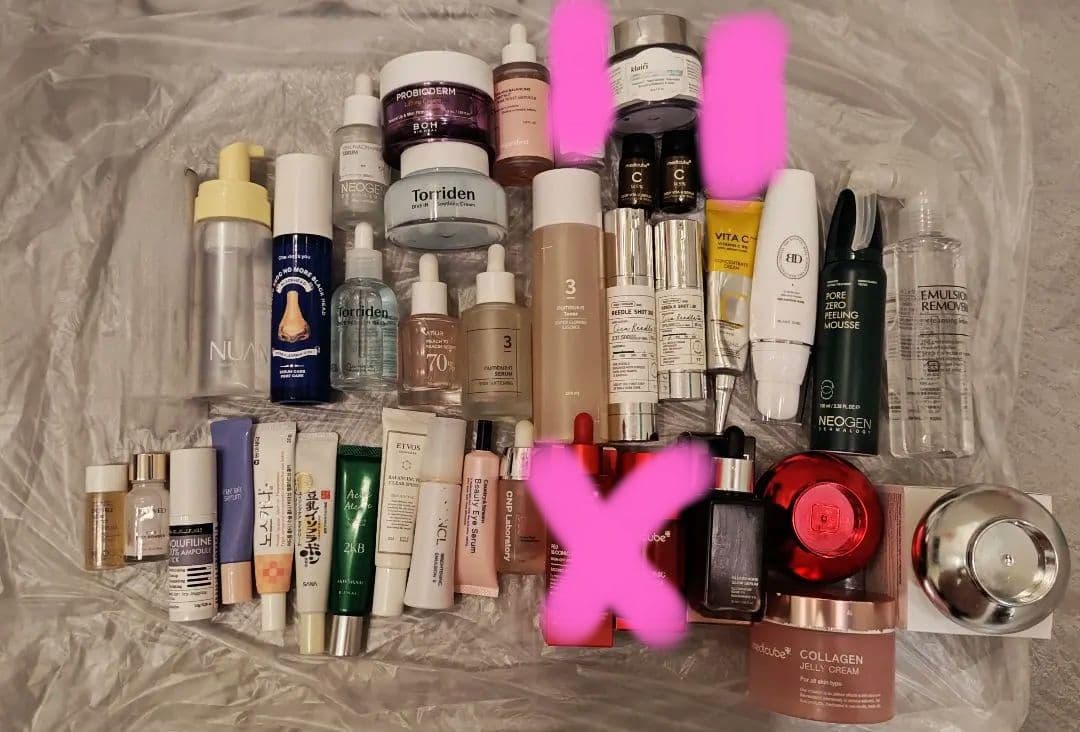 韓国コスメスキンケア39個大量vtナンバーズイントリデンミシャバラ売り可