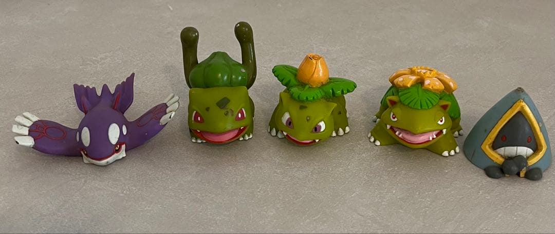 バ*ス様 ポケモンキッズキャンペーン アドバンス賞　ポケモン 指人形 色違い ５