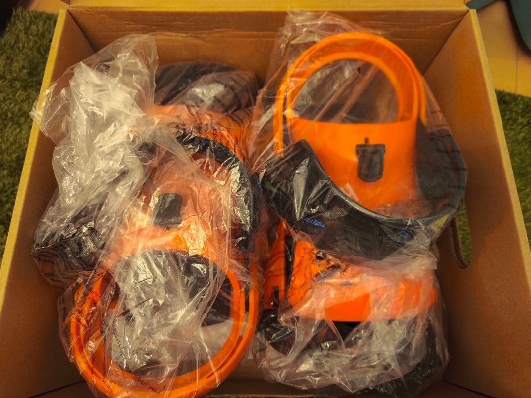 新品未使用 head FX MU スノーボードビンディング Lサイズ オレンジ