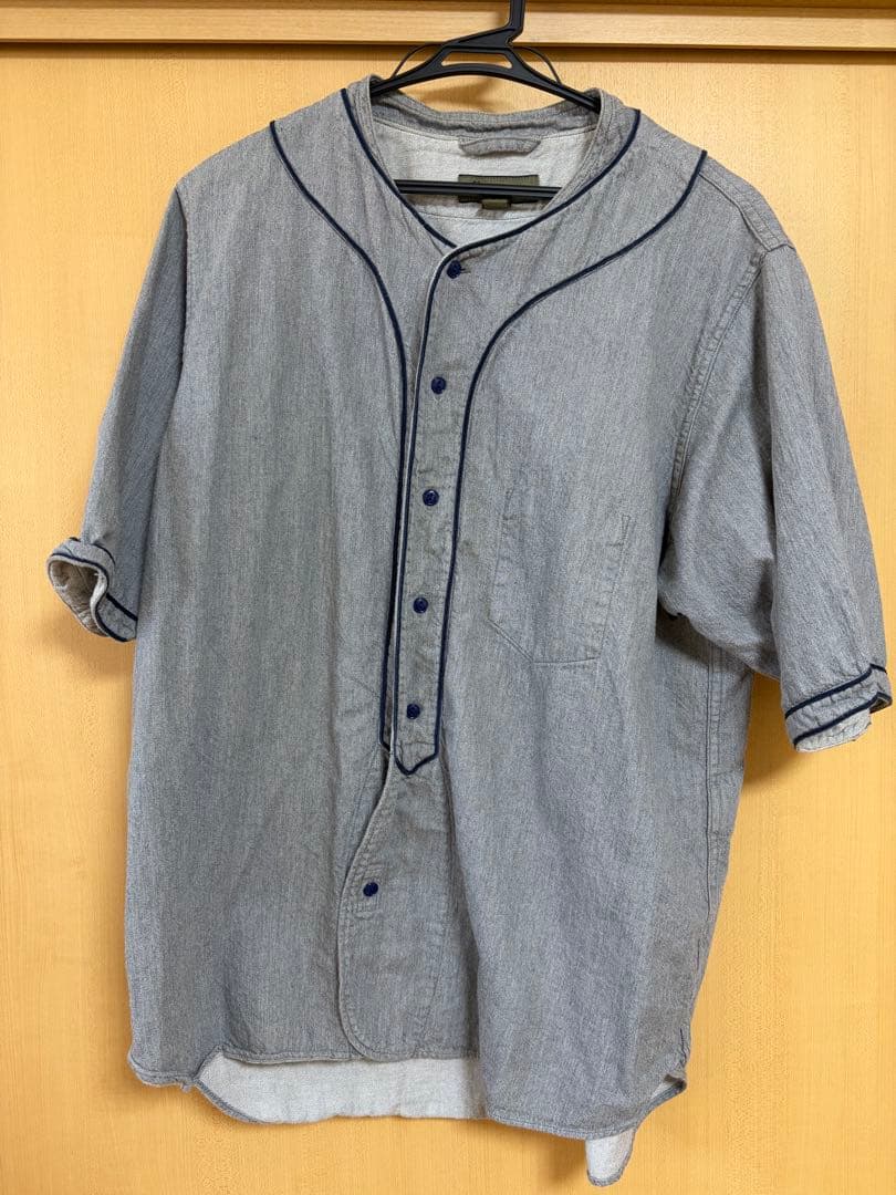 ナイジェル・ケーボン ベースボールシャツ ショートスリーブ