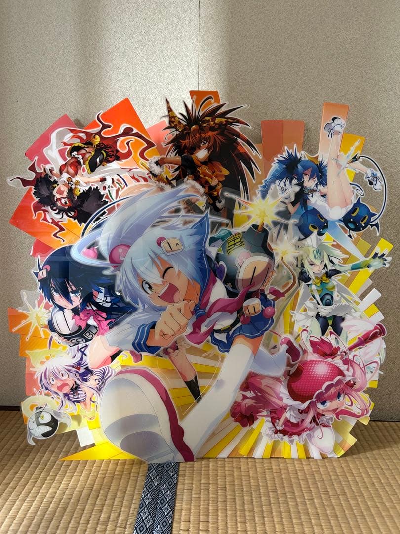 ボンバーガール　筐体ポップ　販促