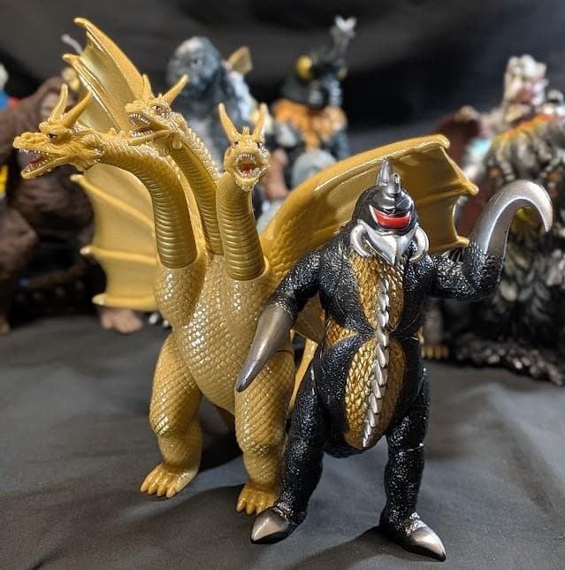 昭和ゴジラ 東宝チャンピオンまつり（バンダイ）ソフビコンプリート19