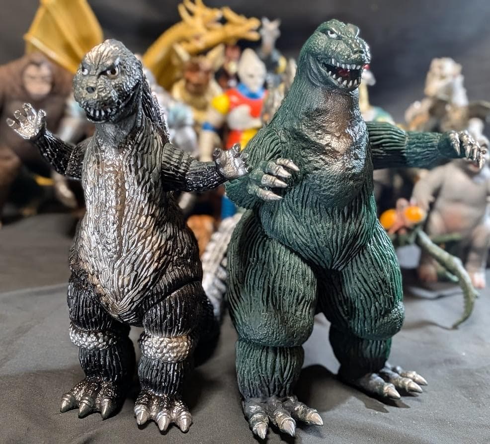 昭和ゴジラ 東宝チャンピオンまつり（バンダイ）ソフビコンプリート19