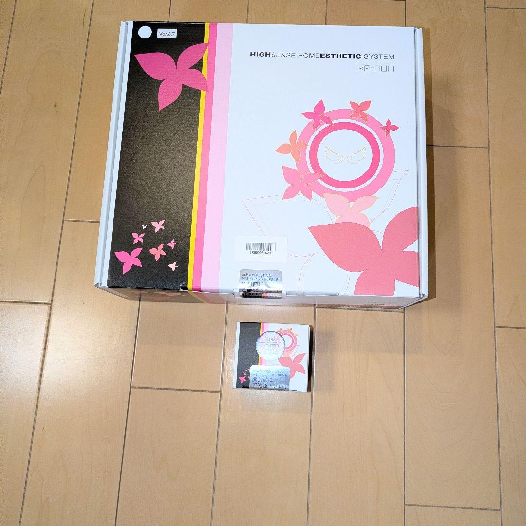 HIGH SENSE ケノン 脱毛器 日本製　ストロング２カートリッジ付