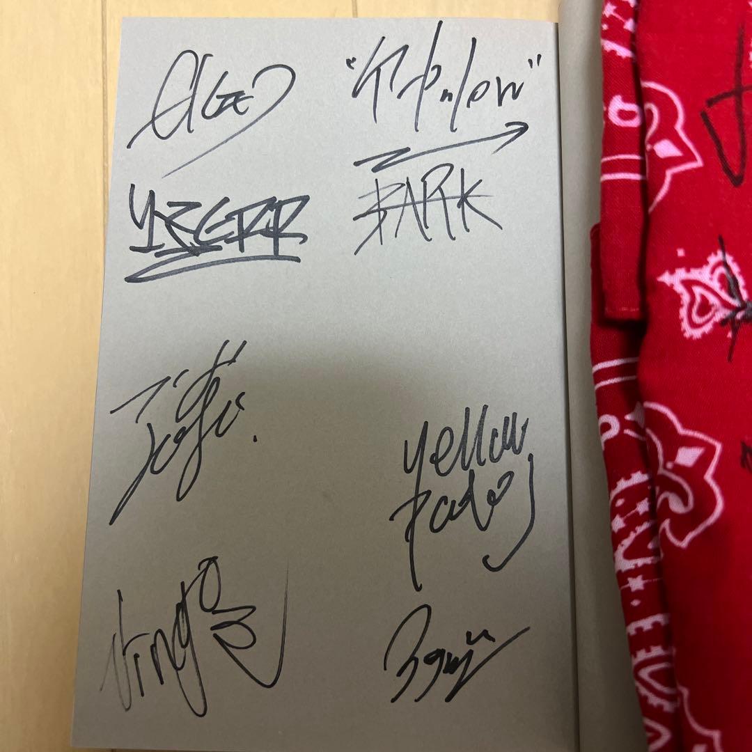 最終値下げBADHOP サイン入りバンダナセットサイン入りおまけ付き