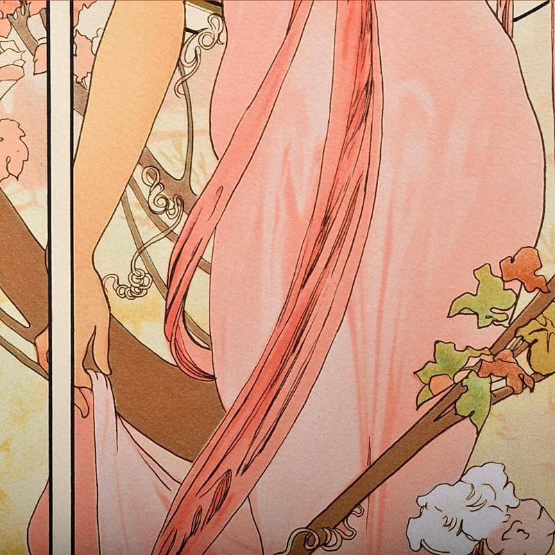 アルフォンス・ミュシャ シャンパンホワイトスター 190/300 VR8695B