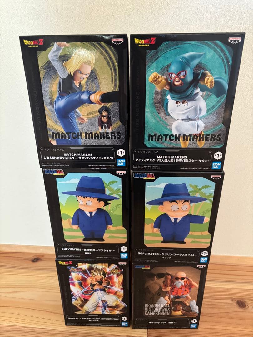 ドラゴンボールプライズフィギュア 第73回プライズフェア 2024年1月～3月発売 展示画像【ドラゴンボール