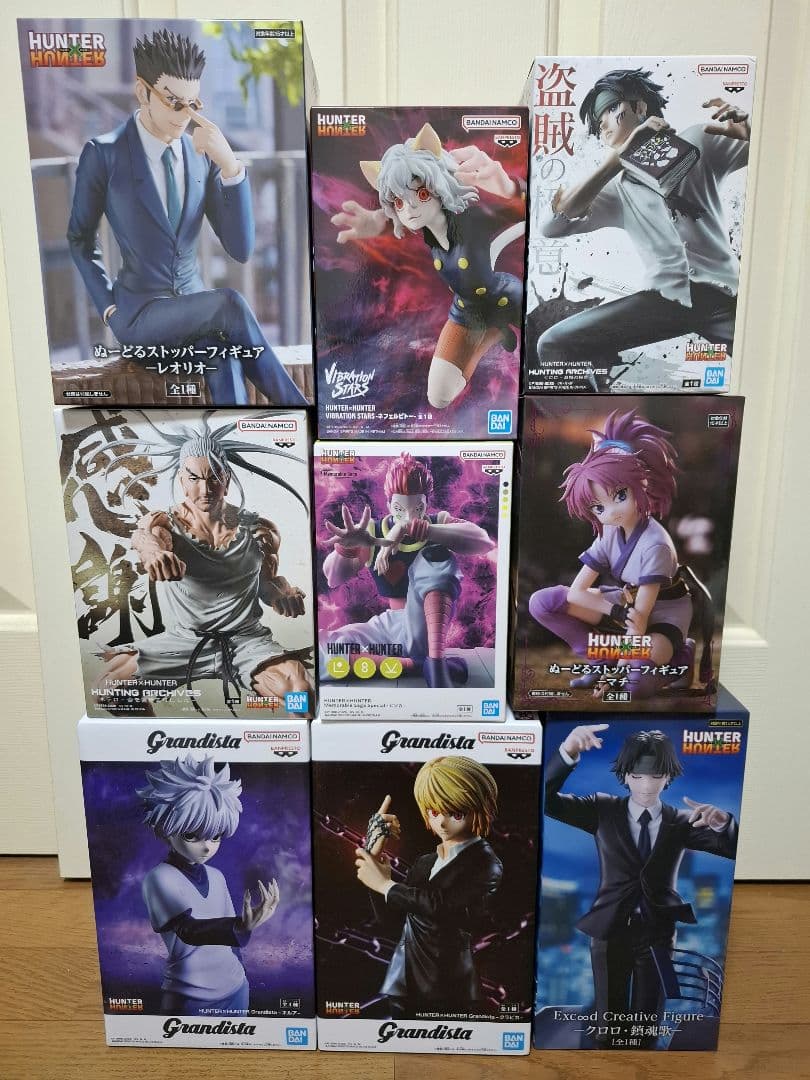 HUNTER x HUNTER フィギュア　まとめ売り　9体セット