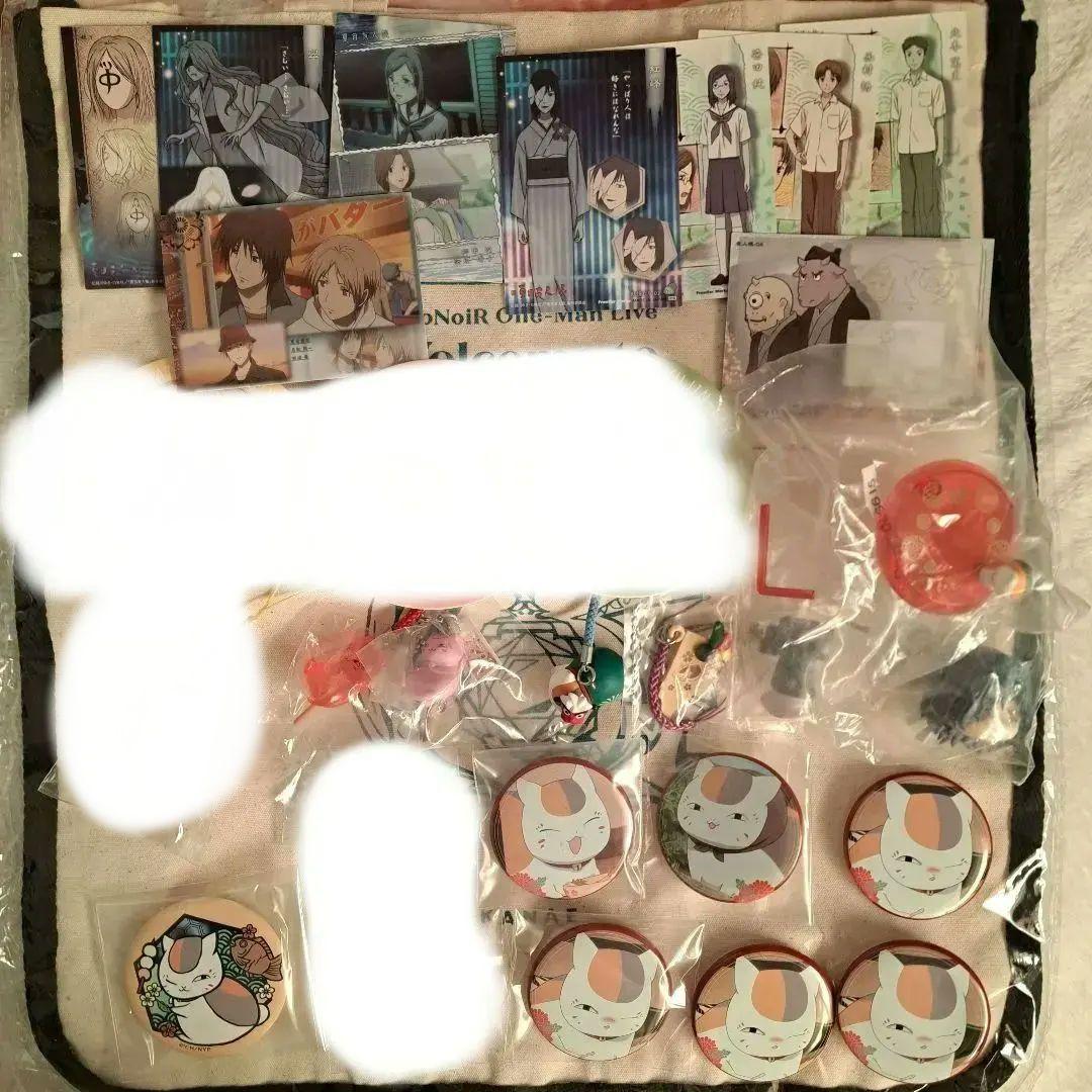 夏目友人帳 缶バッジ フィギュア カード ストラップ ガチャ うつせみに結ぶ