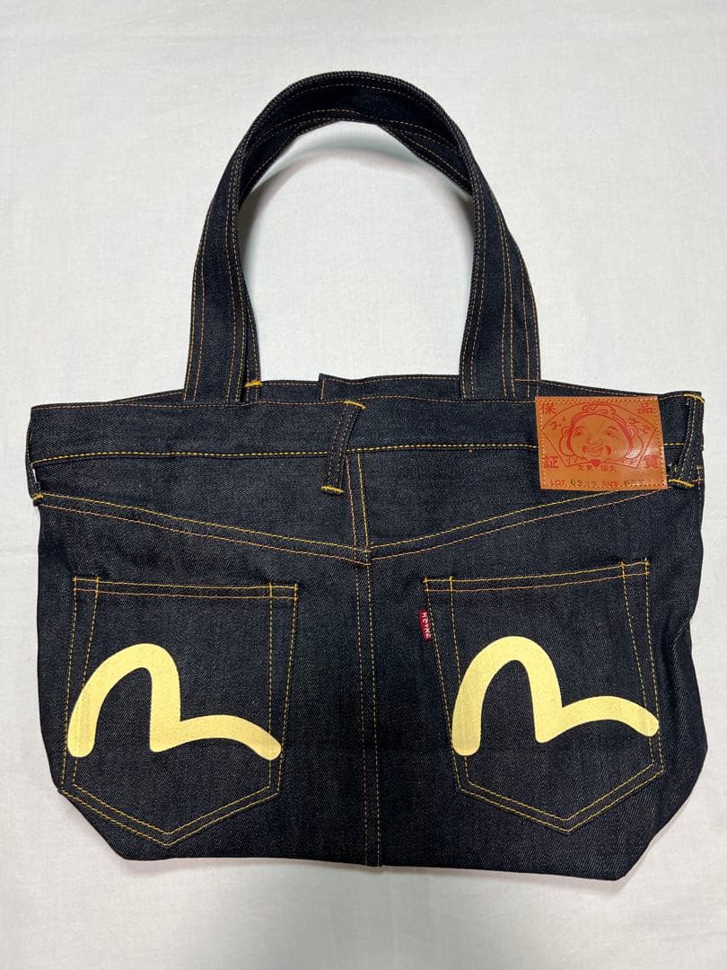 EVISU 0232 デニムトートバッグ 新品未使用 エヴィスヤタブ - メルカリ