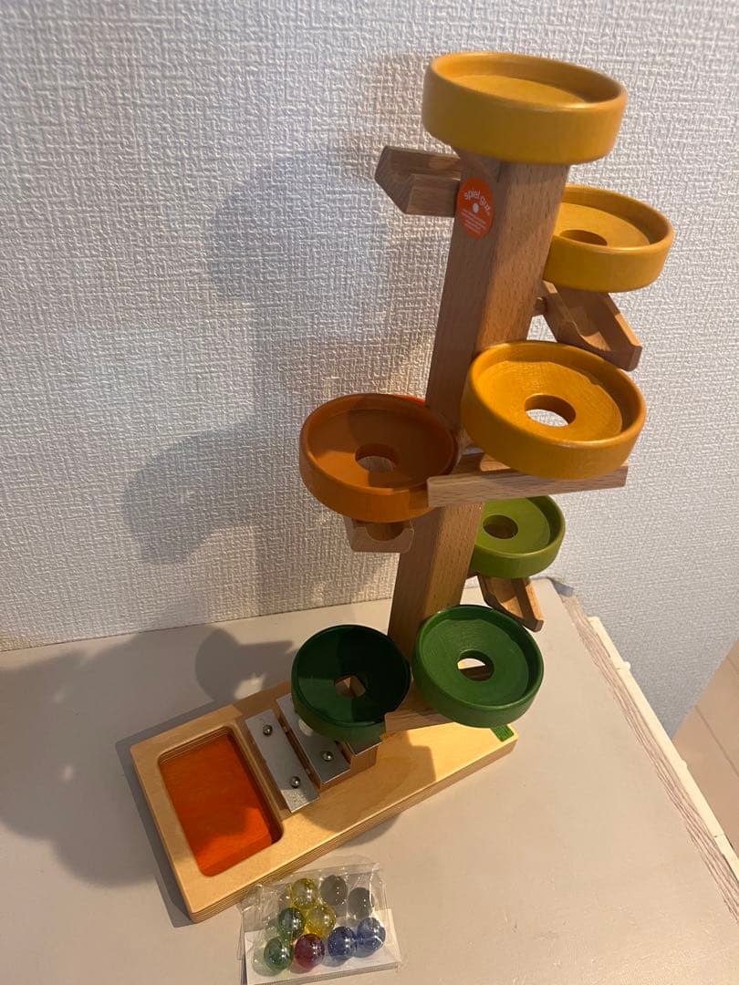 BECK ベック社　トレイクーゲルタワー・レインボー　木製　ビー玉 トレイクーゲルタワー・レインボー BECK/ベック社 | ANDCHILD