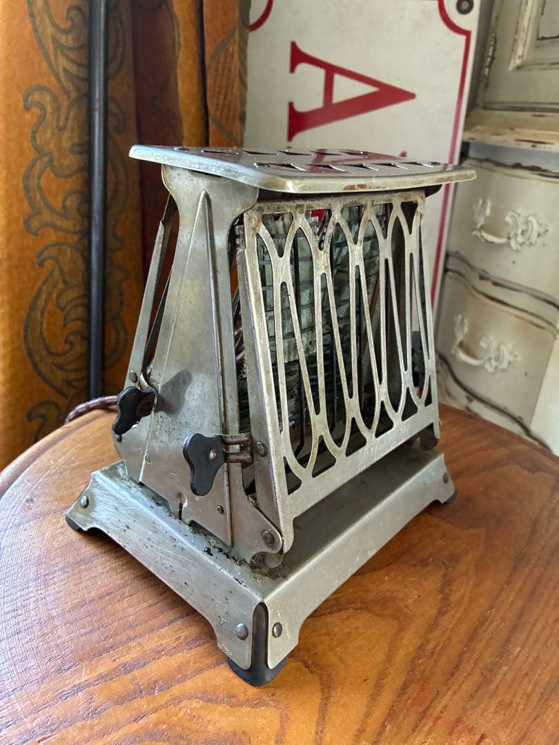 アンティーク トースター メタリック 美しい メタルトースター