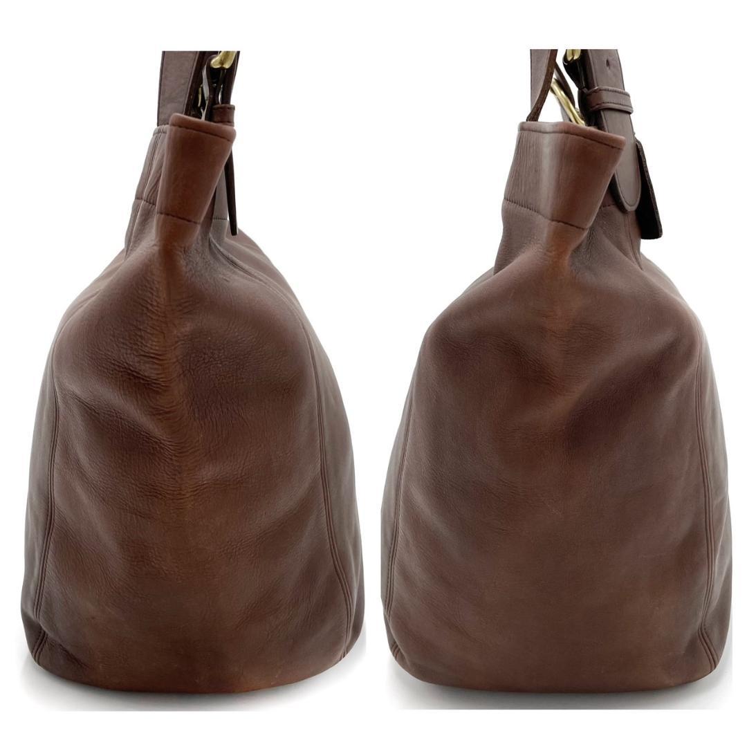 COACH オールドコーチ ブラウン トートバッグ A4サイズ可 4082 - メルカリ