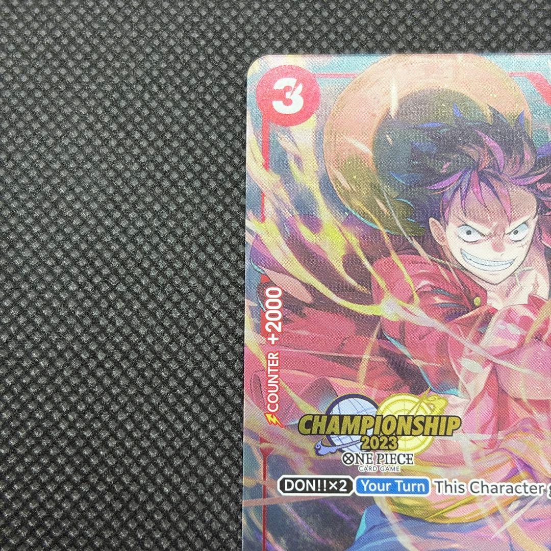 チャンピオンシップCS2023 ルフィ 006 海外プロモ ③ - メルカリ