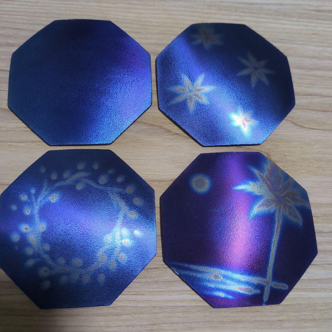 テスラ ８角 小プレート 4枚セット