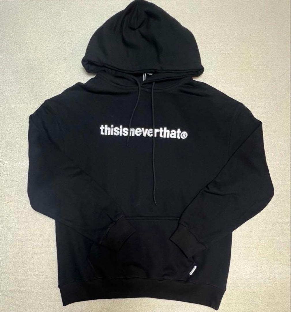 thisisneverthat ブラック パーカーM - メルカリ