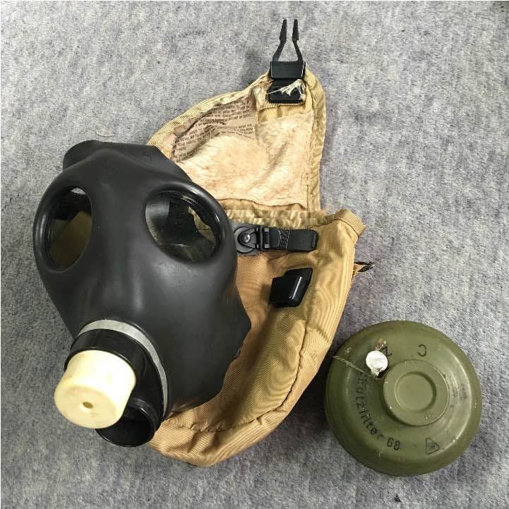 ガスマクス 未使用　軍装　米軍　トレポン　装備品　DAS サバゲ　実物