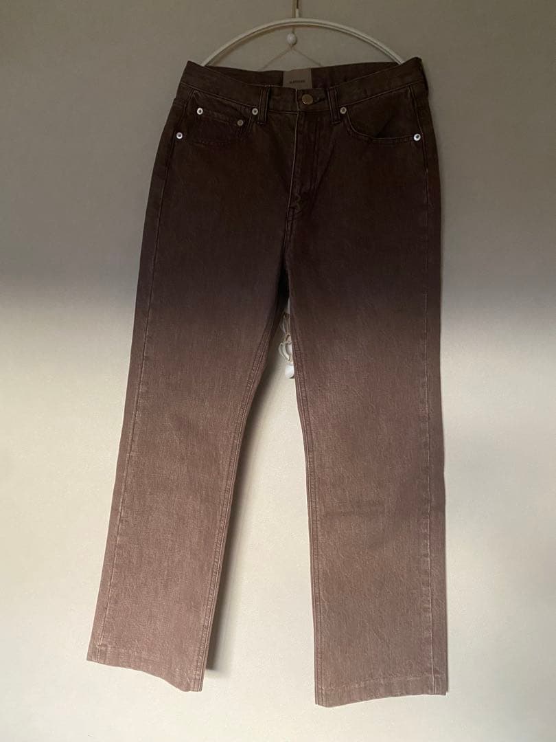 新品SHISHIKUI BASIC JEANS / BROWN サイズ27 - メルカリ