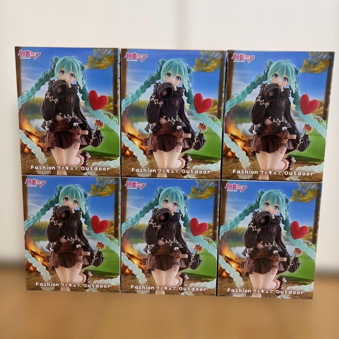 初音ミク　Fashion フィギュア　Outdoor 6体セット