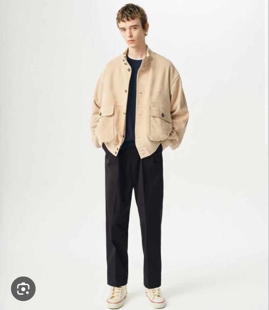 herill lamb suede blouson ベージュ　0