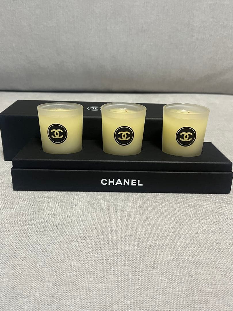 CHANEL アロマキャンドル 3個セット