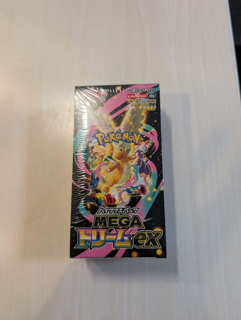 ポケモンカードゲーム メガドリームex 1box シュリンク付き