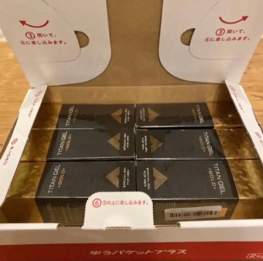 ペニス増大クリーム Titangel タイタンジェル GOLD 6本セット - メルカリ