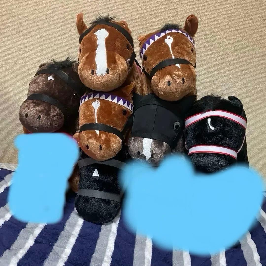 バラ売り可能　サラブレッドコレクション　ふわふわBIGぬいぐるみ　９頭セット サラブレッドコレクション ふわふわBIGぬいぐるみ ドウデュース他 9体