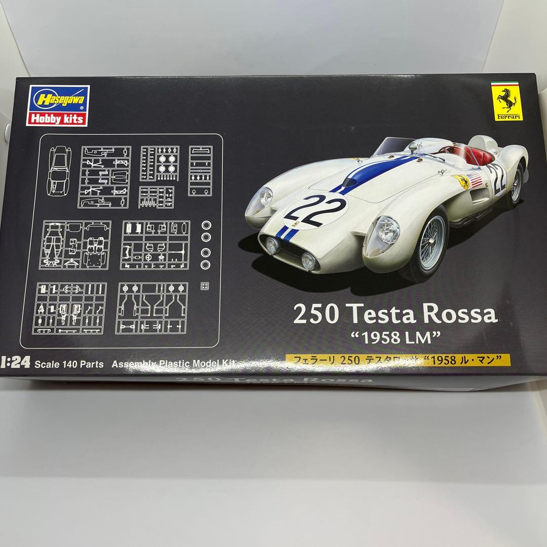 【未使用】ハセガワ 1/24 250 テスタロッサ 1958 LM ルマン Renaissance Models 24-04B: Car scale model kit 1/24 scale