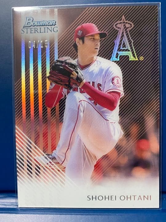 大谷翔平　2022 Bowman Sterling ローズゴールドパラレル 15