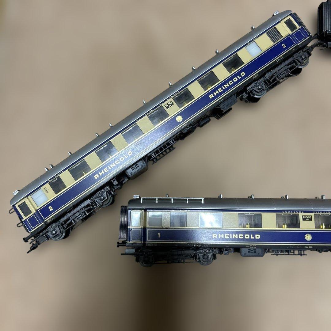 RHEINBOLD HOゲージ鉄道模型セット 5両編成
