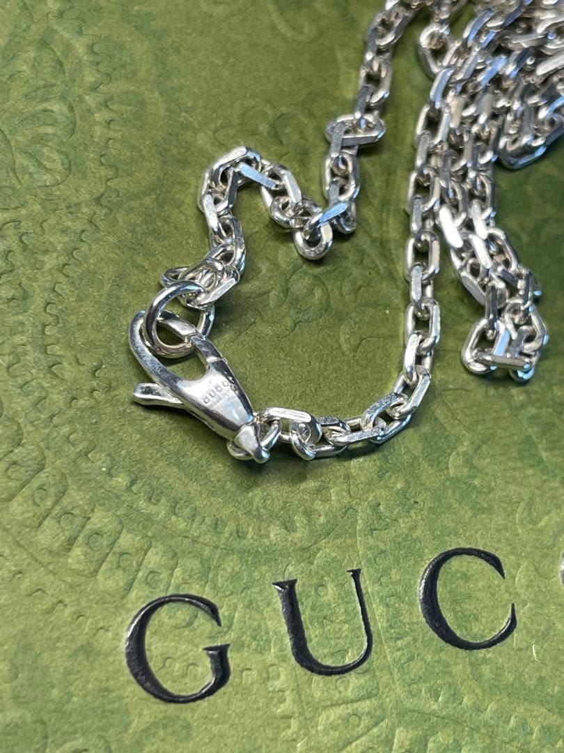 【星野源プロフ推奨】 美品✨GUCCI インターロッキングネックレス