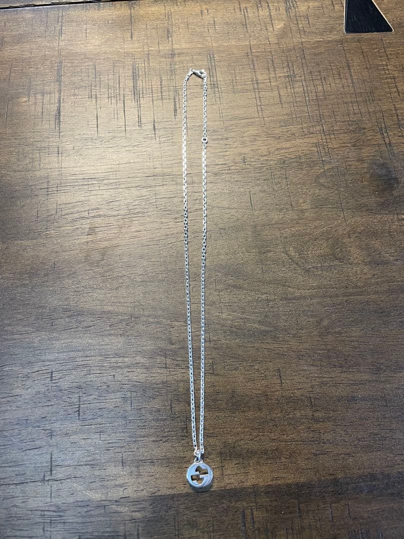 【星野源プロフ推奨】 美品✨GUCCI インターロッキングネックレス