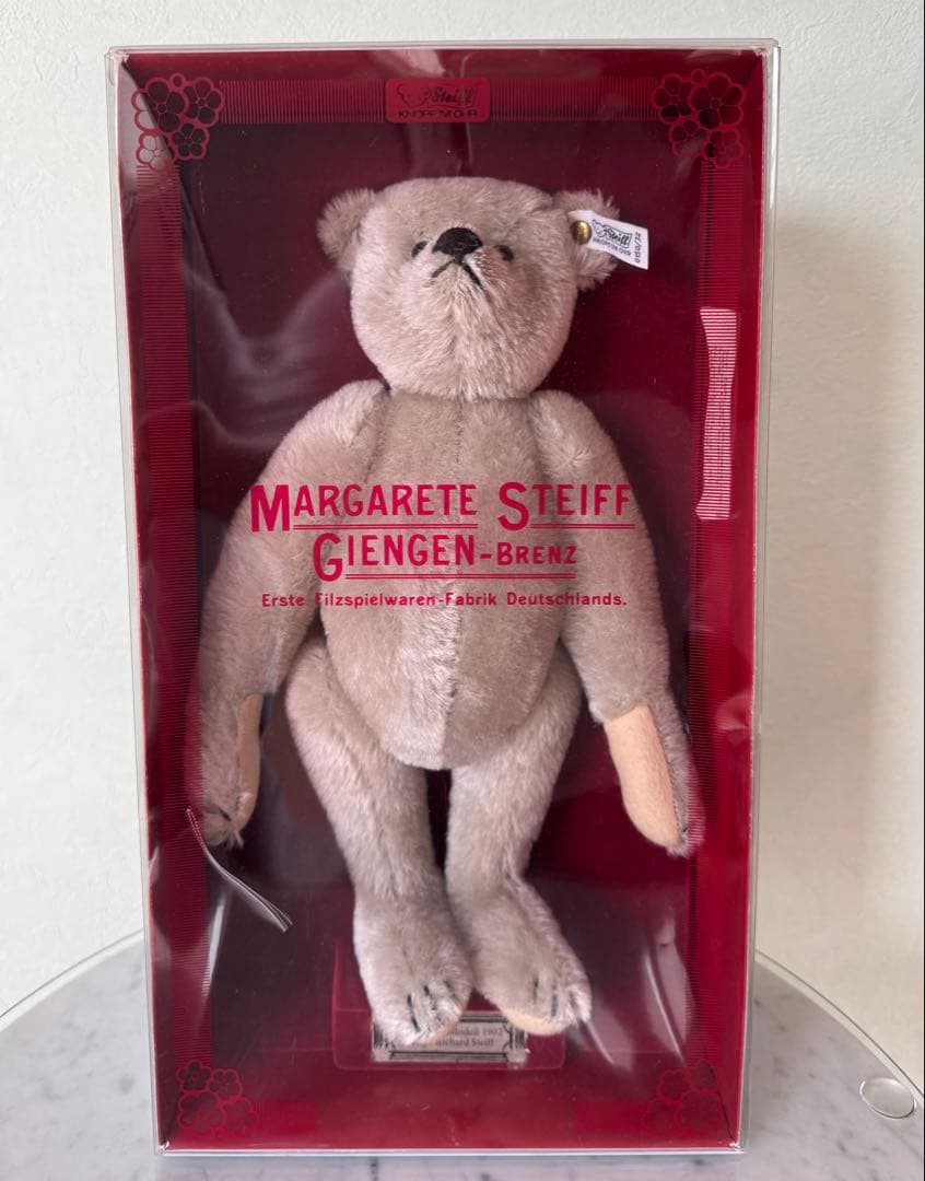 シュタイフ社・1983年限定「リチャード 1905 レプリカ テディベア」 テディベア レプリカ 1925 | ドイツ最高級テディベアのシュタイフ日本