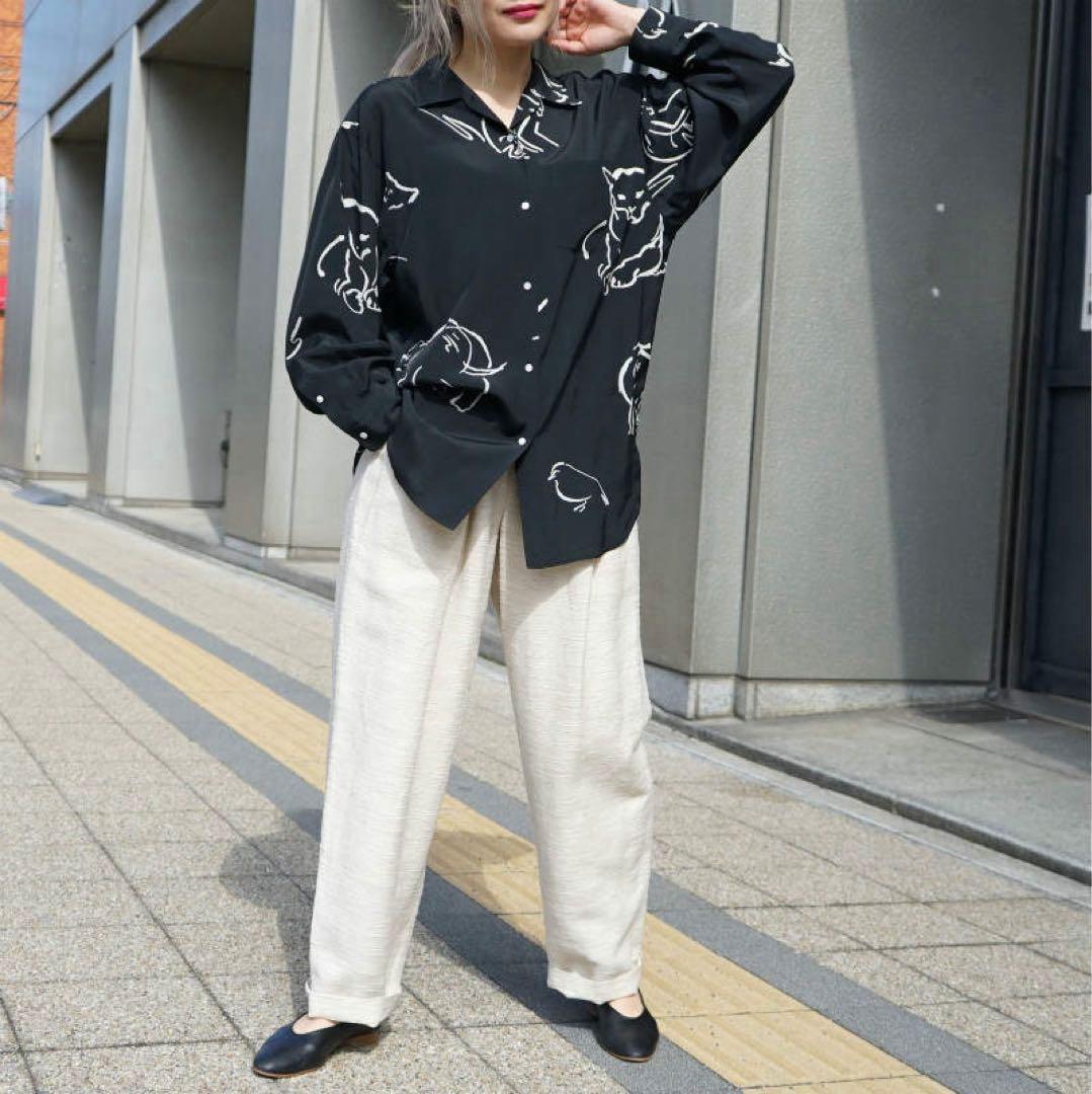 も*ち様 美品★WRYHT★ONE-PIECE COLLAR BLOUSE