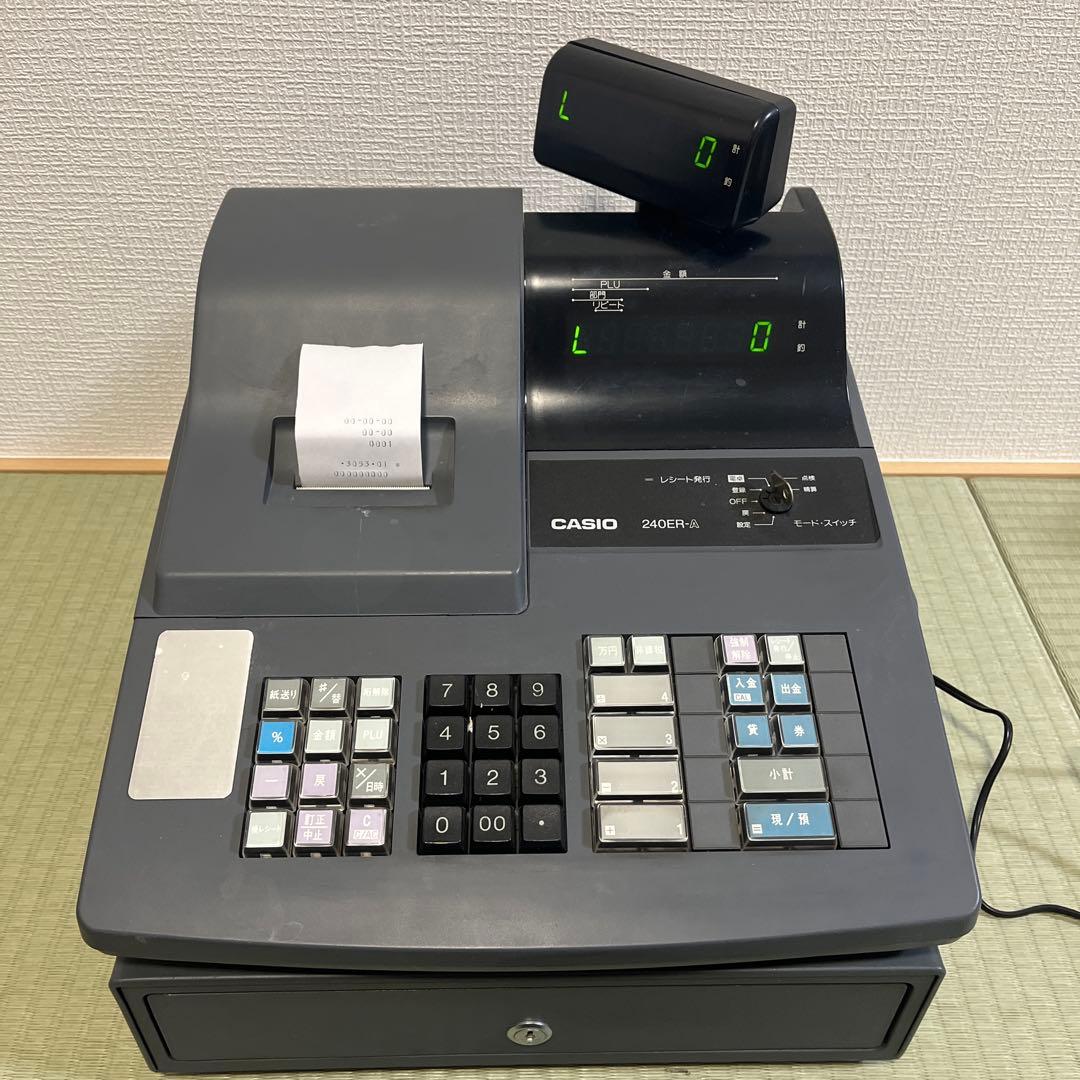 【ニコ】CASIO レジスター 240ER-A