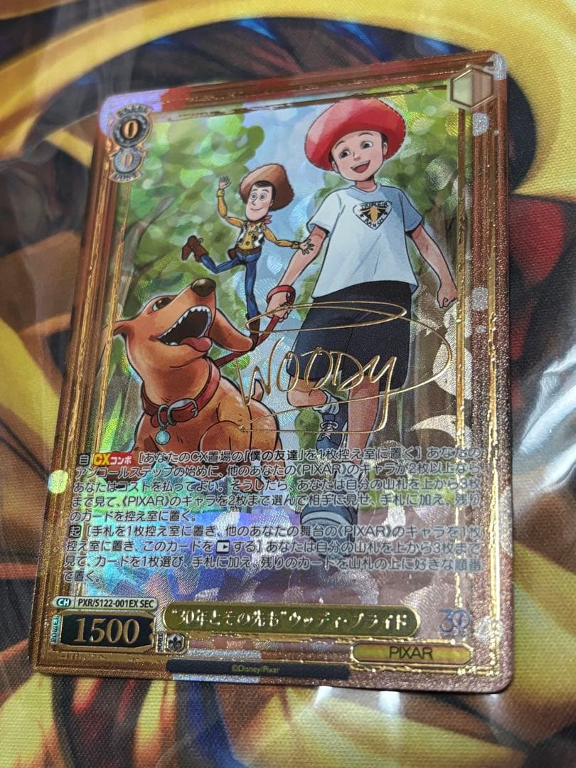 ヴァイス　トイストーリー 30年とその先もウッディ・プライド　SEC サイン