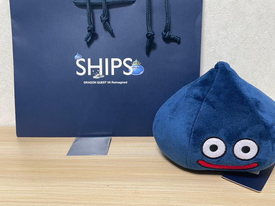 完売品 SHIPS ドラゴンクエストVIIコラボ スライムぬいぐるみ ステッカー